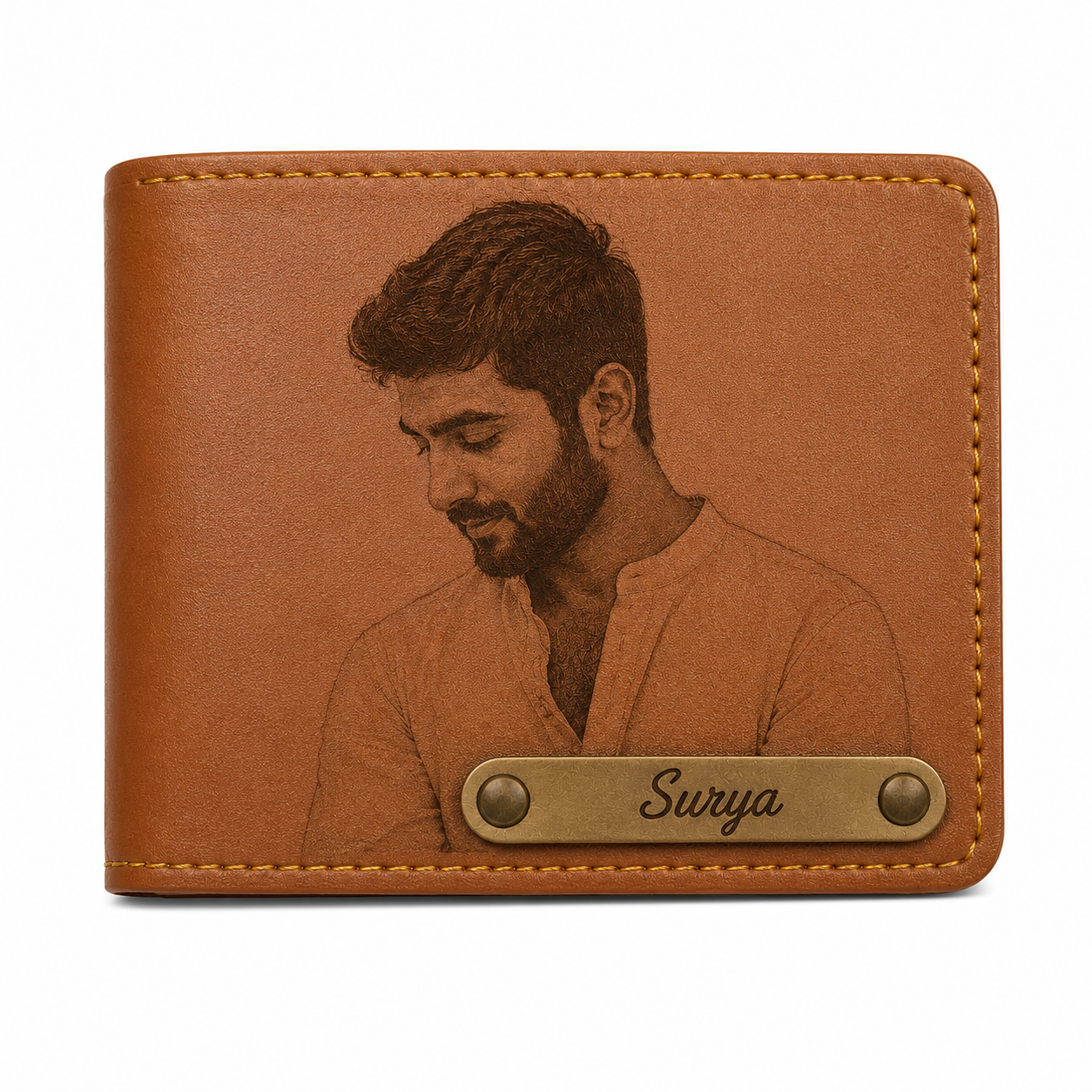 Personalized Engraving Men’s Wallet